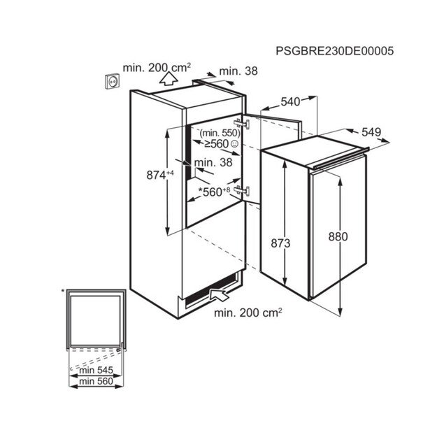 ELECTROLUX LFB2AE88S1 1