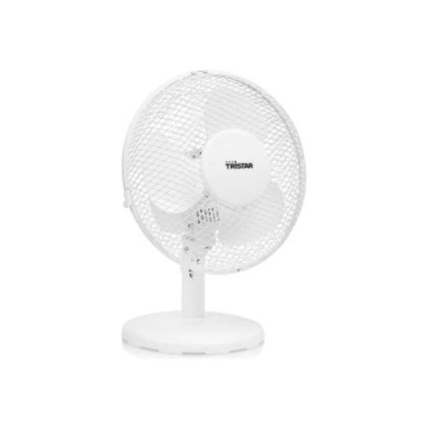 Tristar | Desk fan | VE-5721 | Desk fan | White | Diameter 23 cm | Number of speeds 2 | Oscillation | 30 W