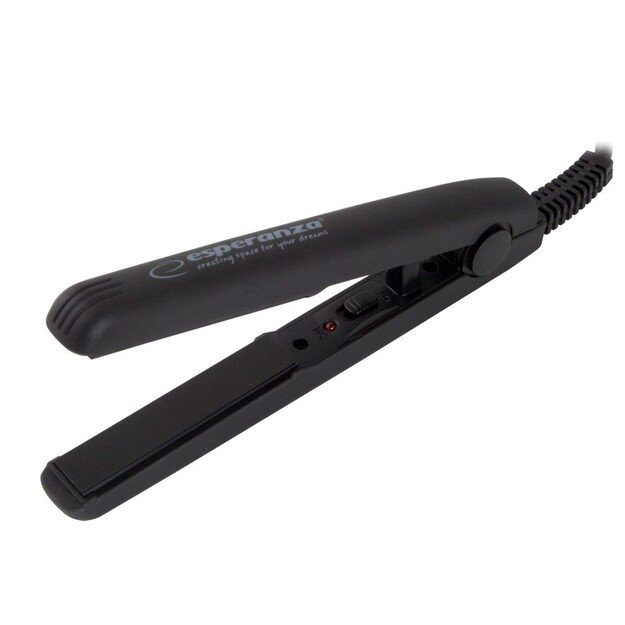 Straightener straightening for hair Esperanza ELISABETH EBP008 (22 W, black color)