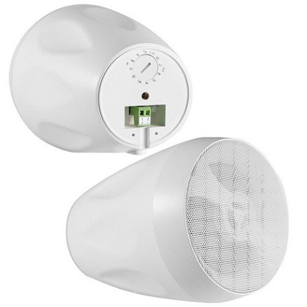 Lauko garsiakalbiai 20W, 4 , 2 juostų, balti (pora)