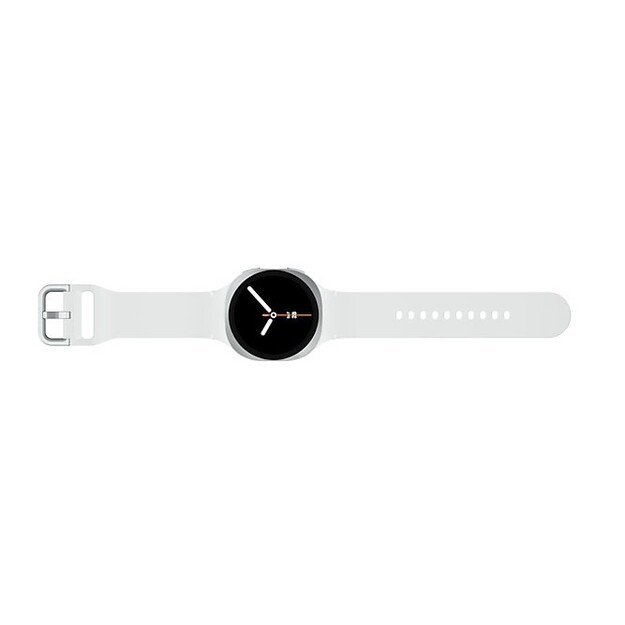 Samsung Galaxy Watch 8 3.3 cm (1.3 ) AMOLED 40 mm Digital 438 x 438 pixels Touchscreen 4G Silver Wi-Fi GPS (satellite)