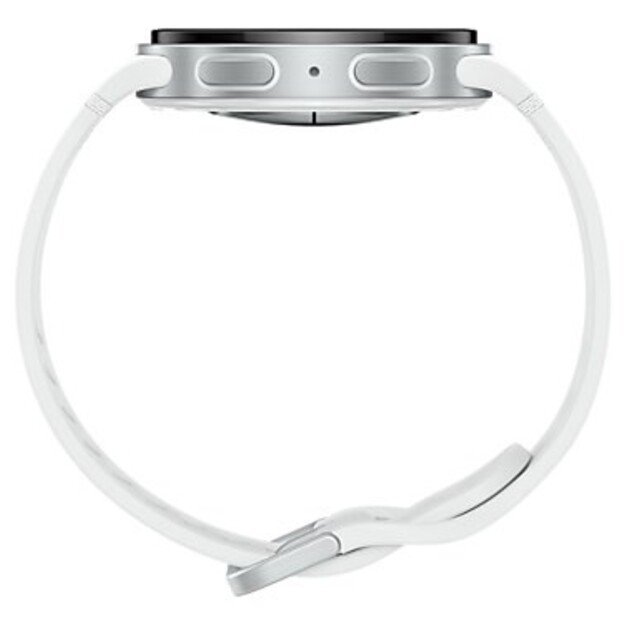 Samsung Galaxy Watch 8 3.3 cm (1.3 ) AMOLED 40 mm Digital 438 x 438 pixels Touchscreen 4G Silver Wi-Fi GPS (satellite)