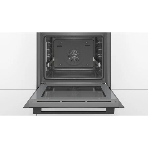 Bosch Oven | HBA2340B0 | 71 L | Electric | Hydrolytic | Knobs | Convection | Height 59.5 cm | Width 59.4 cm | Black