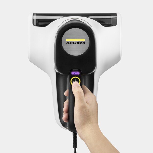 K&auml;rcher VCH 4 UVCLEAN handheld vacuum Black, White Bagless