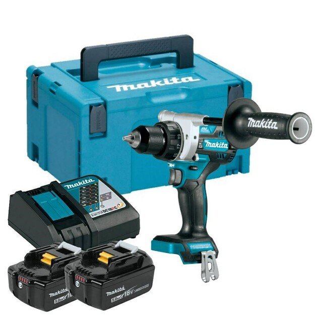 MAKITA. SCREWDRIVER 18V 130/65Nm 2x5,0Ah DDF486RTJ