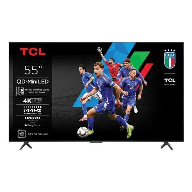 TCL C6K 55C6K TV 139.7 cm (55 ) 4K Ultra HD Smart TV Wi-Fi Metallic