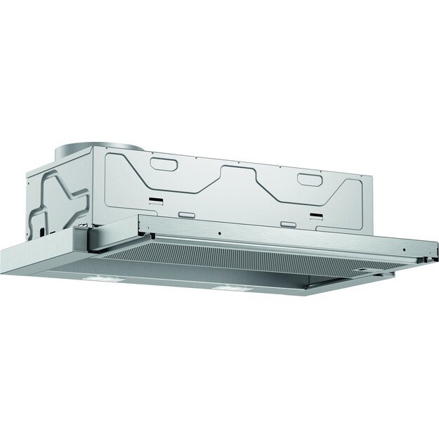 Bosch Serie 2 DFL063W56 cooker hood Semi built-in (pull out) Metallic 328 m3/h C