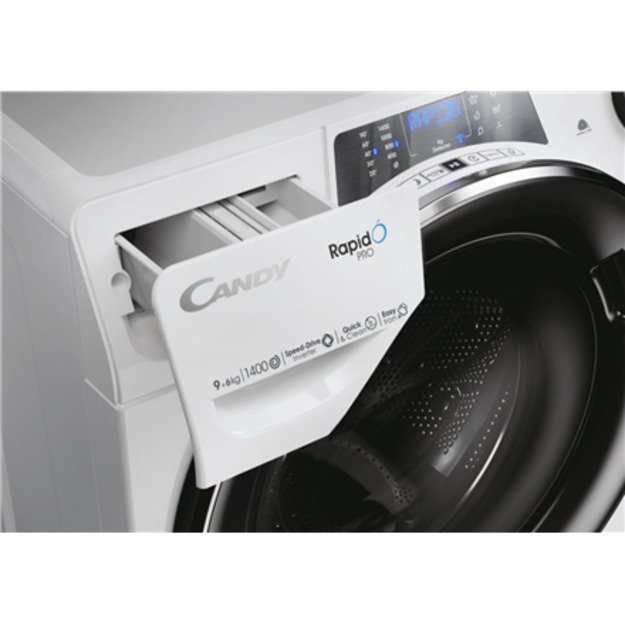 Candy | Washing Machine with Dryer | RPW4966BWMBC 4