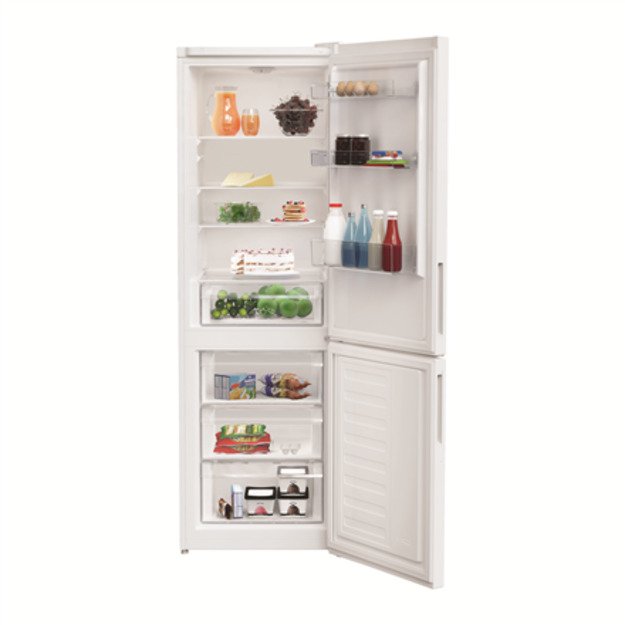 INDESIT Refrigerator | INKS 1361 W4E1 | Energy efficiency class E | Free standing | Combi | Height 185.2 cm | Fridge net capacit