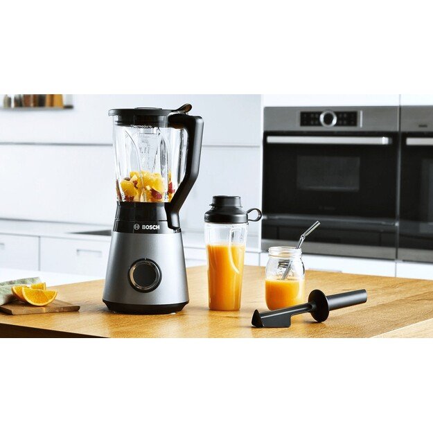 Bosch MMB6174S mixer Stand mixer 1200 W Black, Metallic, Transparent