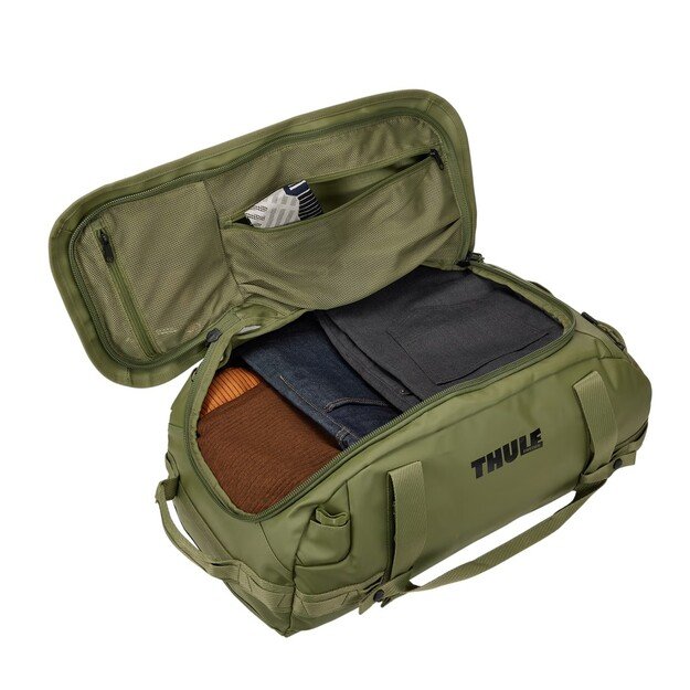 Thule | Chasm | 40L Bag | Duffel | Olivine | Waterproof 4