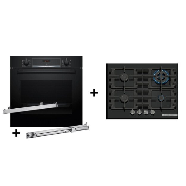 Zestaw BOSCH HBA514BB3 + HEZ538000 + PNH6B6K40