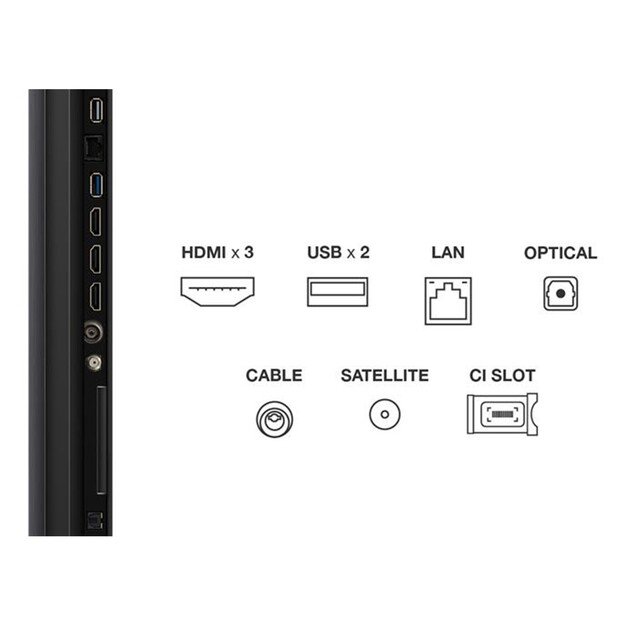 TCL C6KS 65C6KS TV 165.1 cm (65 ) 4K Ultra HD Smart TV Wi-Fi Metallic