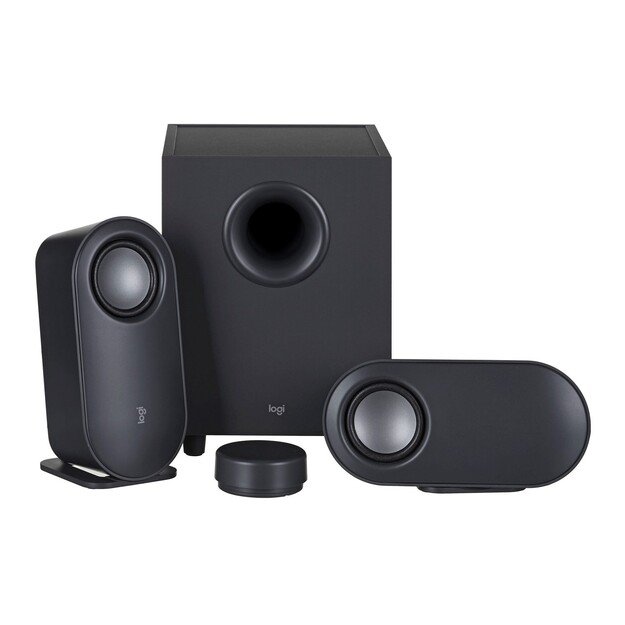 LOGITECH Z407 Android Edition speaker system for PC 2.1channel wireless Bluetooth USB 40 Watt Total graphite grey