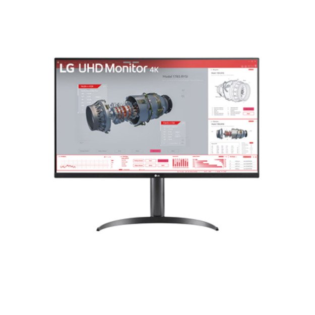 LG 32BR55UK-B 32  4K UHD 3840x2160/16:9/4ms/250cdm2/HDMI, DisplayPort, Headphone Out