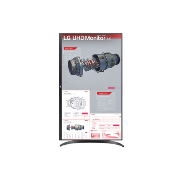 LG 32BR55UK-B 32  4K UHD 3840x2160/16:9/4ms/250cdm2/HDMI, DisplayPort, Headphone Out 2