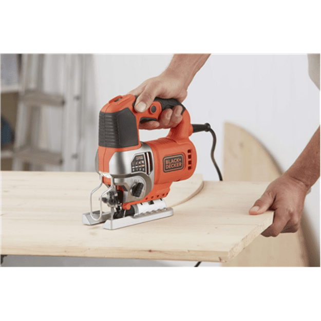 Black&Decker Jigsaw BES610K-QS 650W Pendulum In Kitbox | BLACK & DECKER