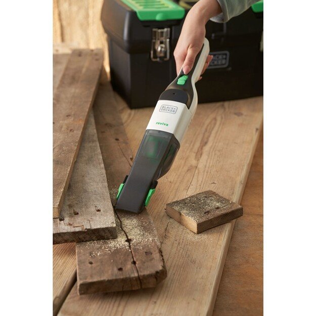 Dulkių siurblys 7.2V REVHV8C-QW BLACK+DECKER