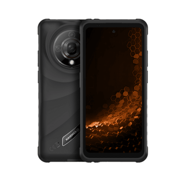 Hammer | Iron 6 | Black | 6.56   | IPS | 1612 x 720 pixels | Mediatek | Dimensity 6300 | Internal RAM 6 GB | 128 GB | microSD |