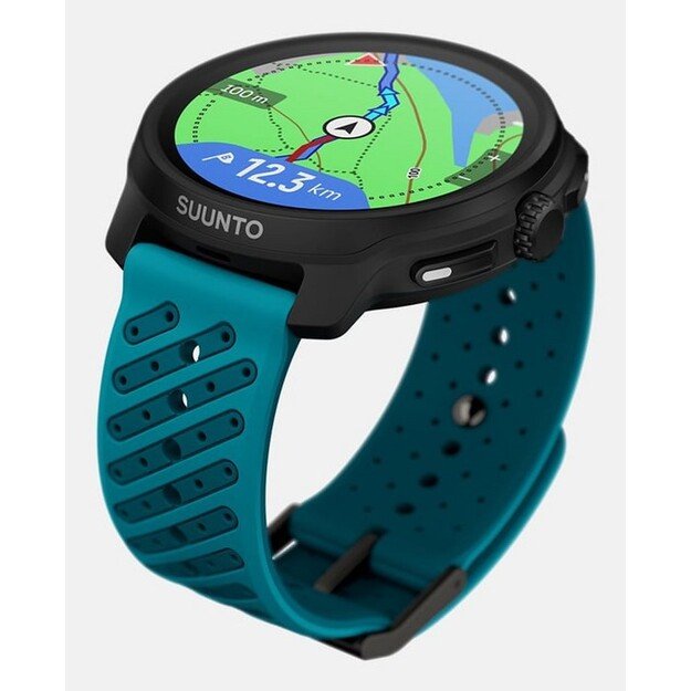 Suunto Race 2 Wave Blue 3.81 cm (1.5 ) AMOLED 49 mm Digital 466 x 466 pixels Touchscreen Black GPS (satellite)