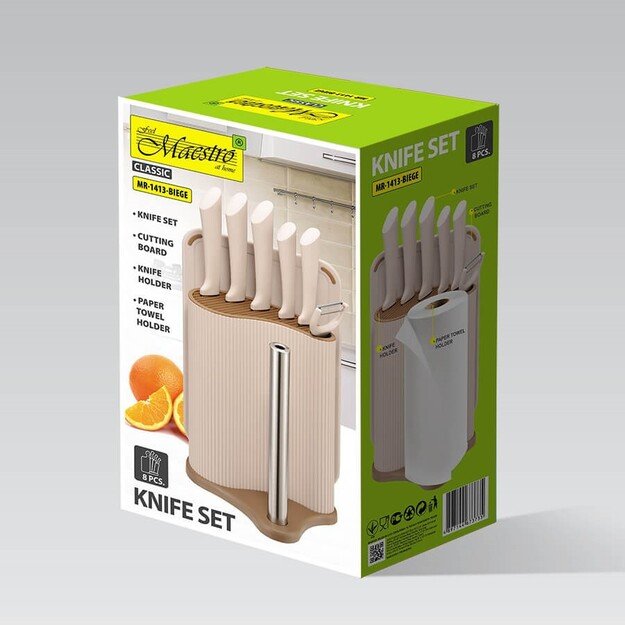 Kitchen cutting set MAESTRO MR-1413 Knife set (MR-1413-BEIGE) Beige 2