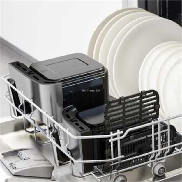 TEFAL Fryer | EY905D10 | Capacity 5.2+3.1 L | Hot air technology | Stainless Steel/Black 3