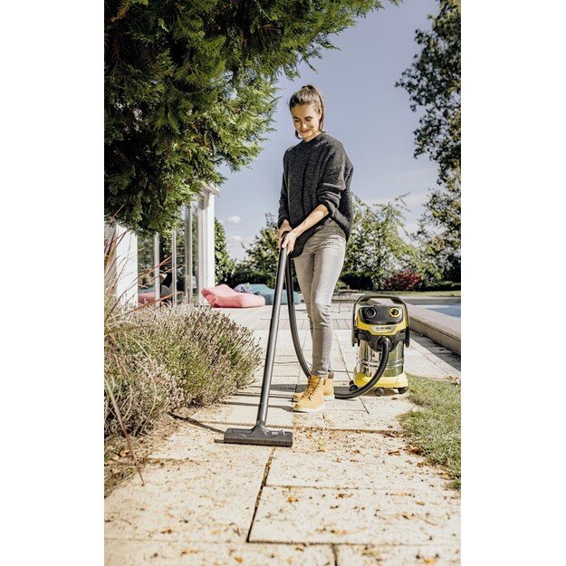 Kärcher WD 5 S V-25/5/22 Stainless steel, Black, Yellow 25 L 1100 W 3