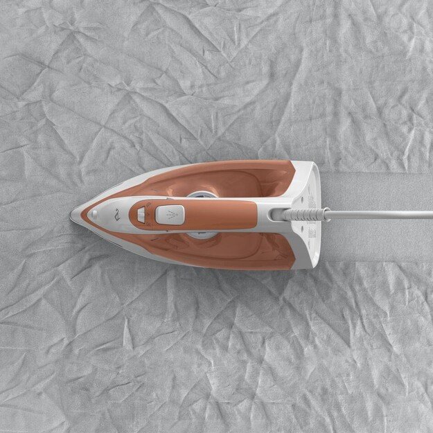 Tefal Virtuo 30 FV2C40E0 iron Dry & Steam iron Ceramic soleplate 2000 W Peach, White 12