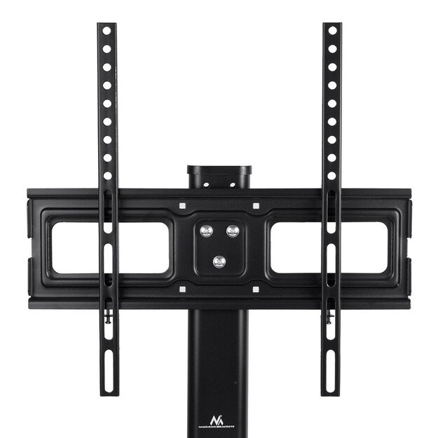 Maclean MC-450 Universal TV Stand for TV Cabinet max. 40kg, max. VESA 400x400 32-65  Tempered Glass Base 3-Level Height