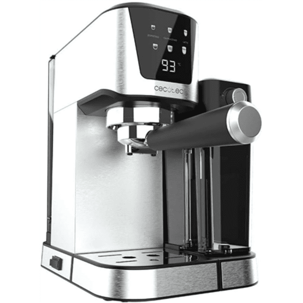 Cecotec Coffee Maker | Power Espresso 20 Cream | Pump pressure 20 bar | Built-in milk frother | Semi-automatic | 1350 W
