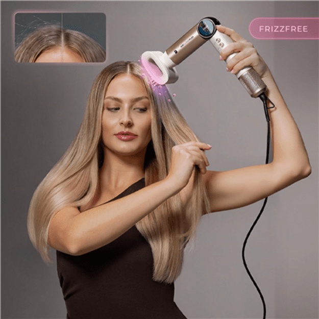 Cecotec Styling Brush | AirGlam 14in1 Flex Black | Ion conditioning | Barrel diameter 32 mm/35 mm | 1400 W | Black