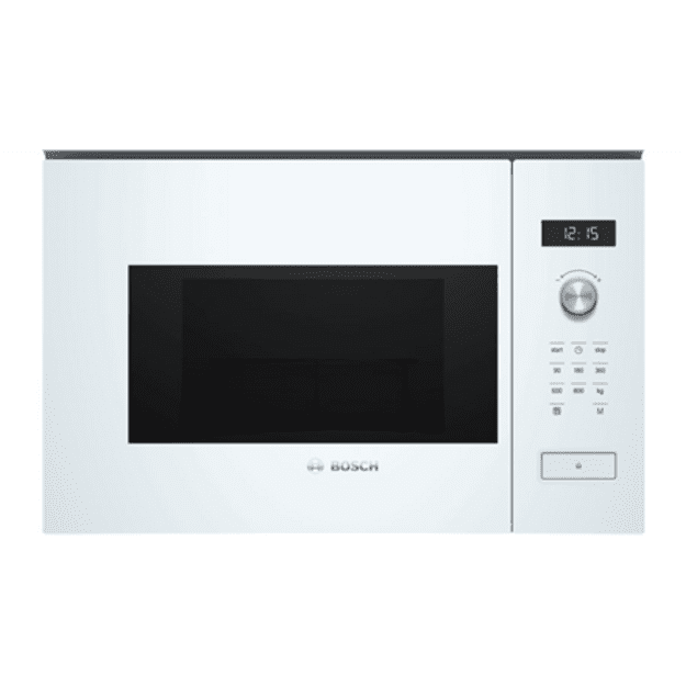 Bosch Serie 6 BFL524MW0 microwave White Solo microwave Built-in 20 L 800 W