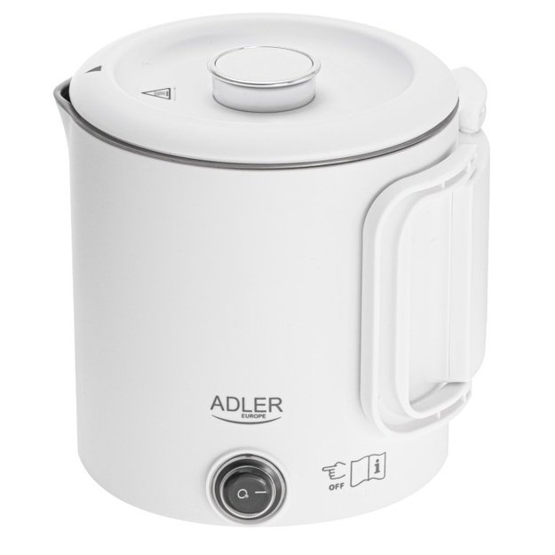 Turist. el. virdulys 0.8 L ADLER AD-1388 baltas