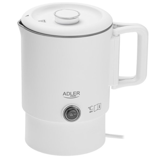 Turist. el. virdulys 0.8 L ADLER AD-1388 baltas