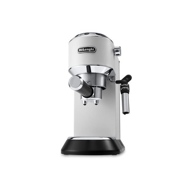Delonghi | Dedica Pump Espresso | EC685W | Pump pressure 15 bar | Built-in milk frother | Semi-automatic | 1300 W | White