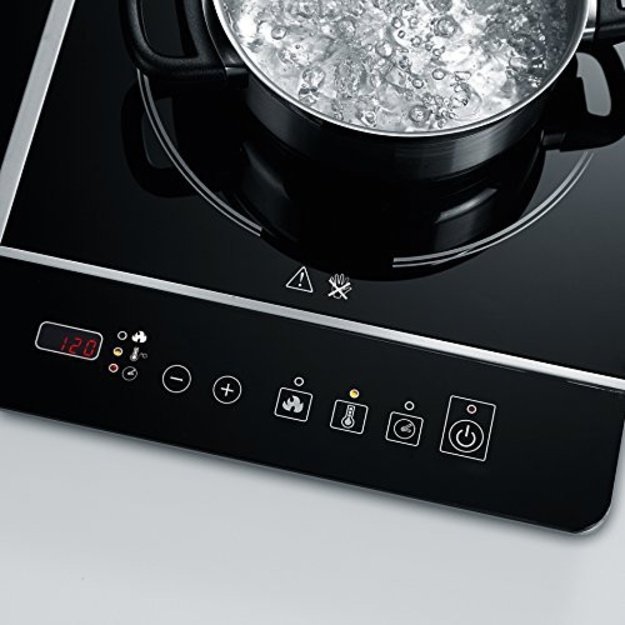 Severin DK 1031 hob Black Countertop Zone induction hob 2 zone(s)