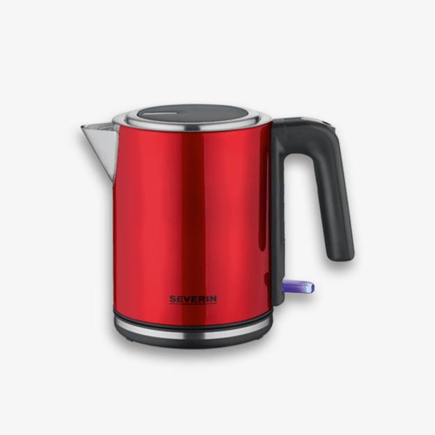 Severin WK 3427 electric kettle 1 L 2400 W Black, Red