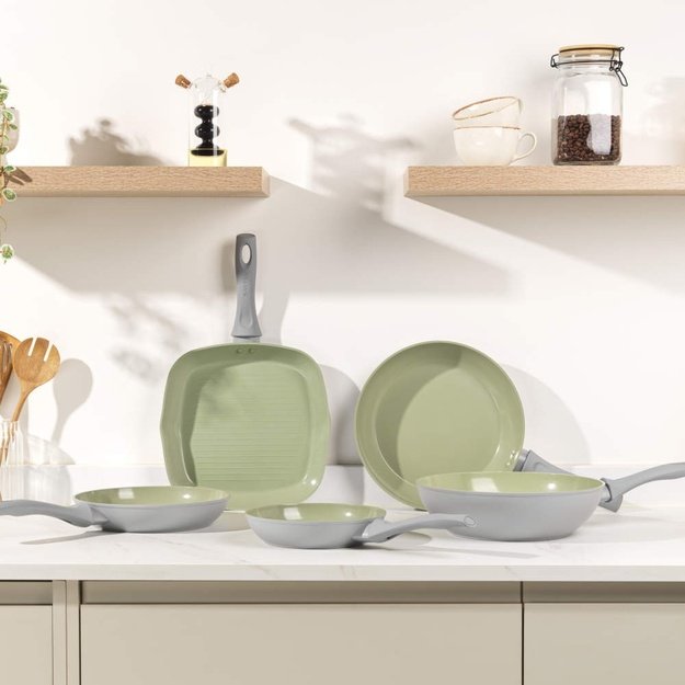 Salter BW092771EU7 Earth 24cm Fry Pan Green