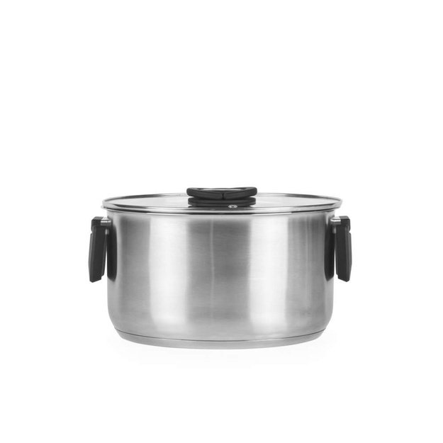 Salter BW14354 Stack-In Stainless Steel 3 Piece (16/22/24 cm) Stockpot Set