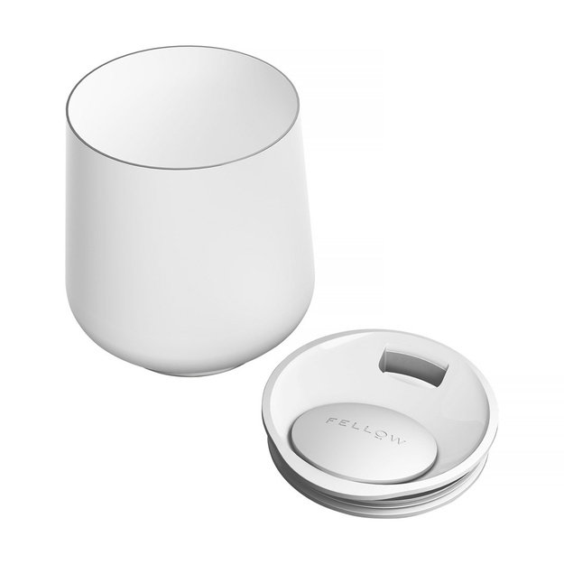 Thermal mug 355 ml Ruby Wine Tumbler Fellow white mat