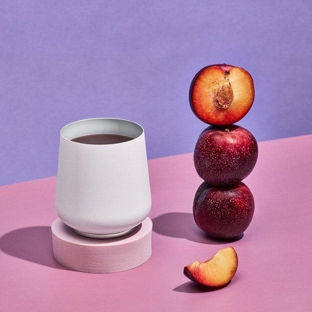 Thermal mug 355 ml Ruby Wine Tumbler Fellow white mat