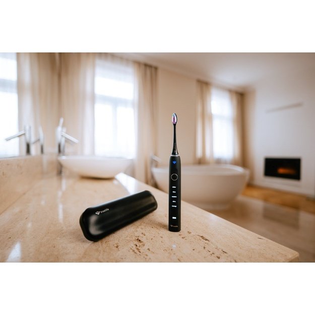 TrueLife SonicBrush Clean70 UV Sonic Toothbrush, Black