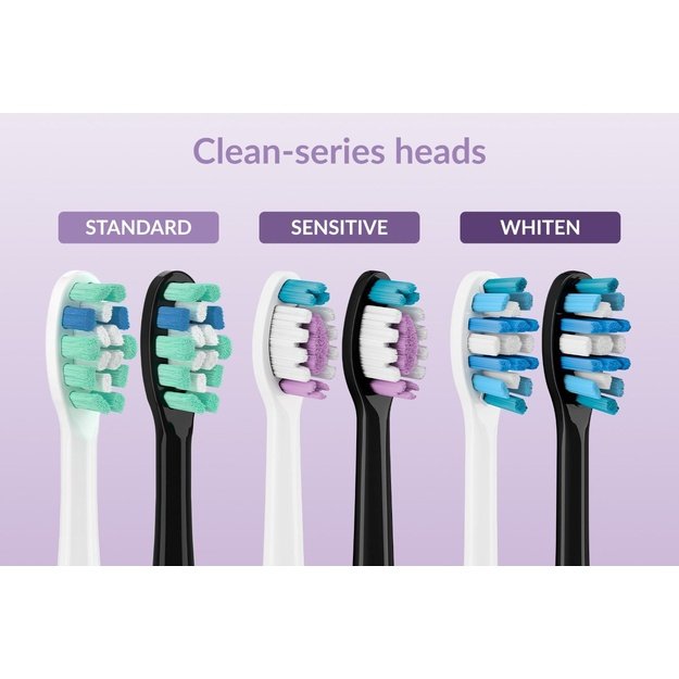 TrueLife SonicBrush Clean70 UV Sonic Toothbrush, Black