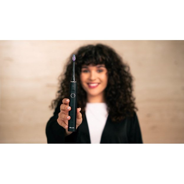 TrueLife SonicBrush Clean70 UV Sonic Toothbrush, Black