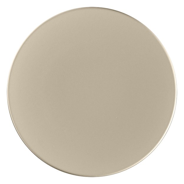 Flat plate, 19 cm, Earth Argila