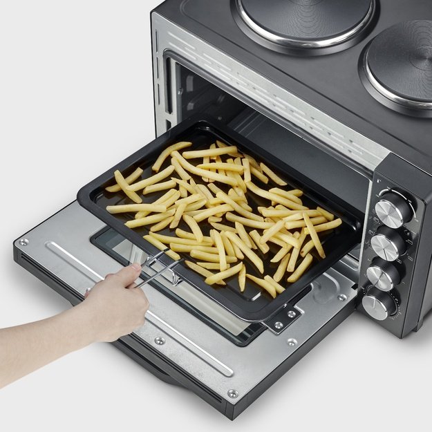 Severin TO 2074 toaster oven 30 L 2500 W Black Grill