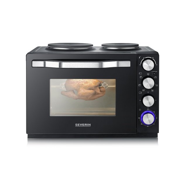 Severin TO 2074 toaster oven 30 L 2500 W Black Grill