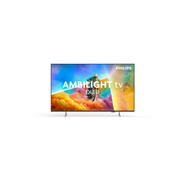 Philips QLED Ambilight TV | 65PQS8501/12 | 65 | Smart TV | Titan OS | 4K UHD | Black