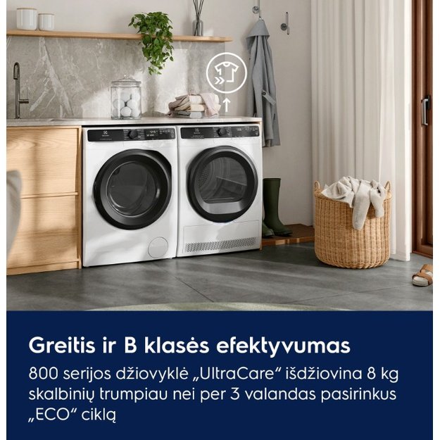 Džiovyklė Electrolux EW8D585UCE