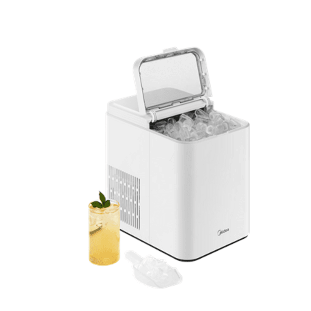 Midea Ice Maker | MERI12BG01EU | Power 180 W | Capacity 1.3 L | White